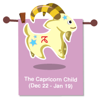 The Capricorn Child (Dec 22 – Jan 19)