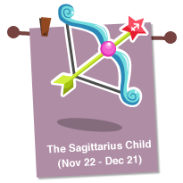 The Sagittarius Child (Nov 22 – Dec 21)