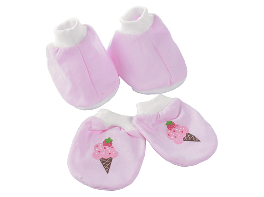 Mittens and Bootees Set