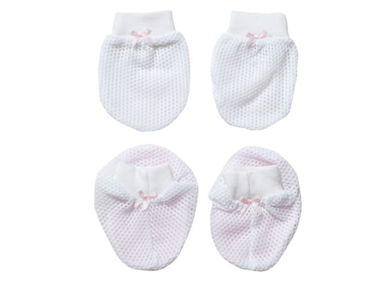 Mittens and Bootees Set