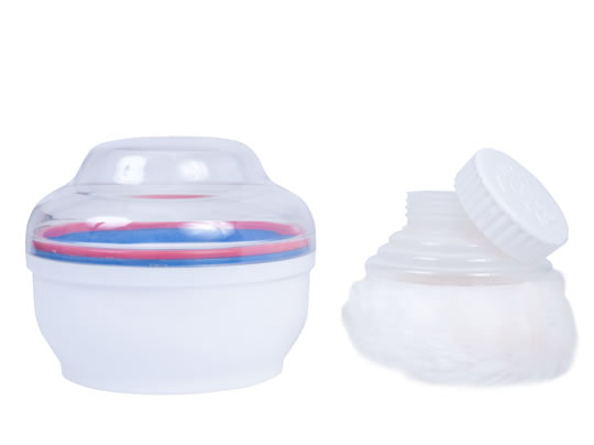 Powder Puff with Compartment